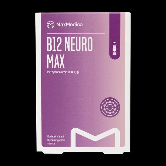 MaxMedica B12 Neuro Max 30 kapsula