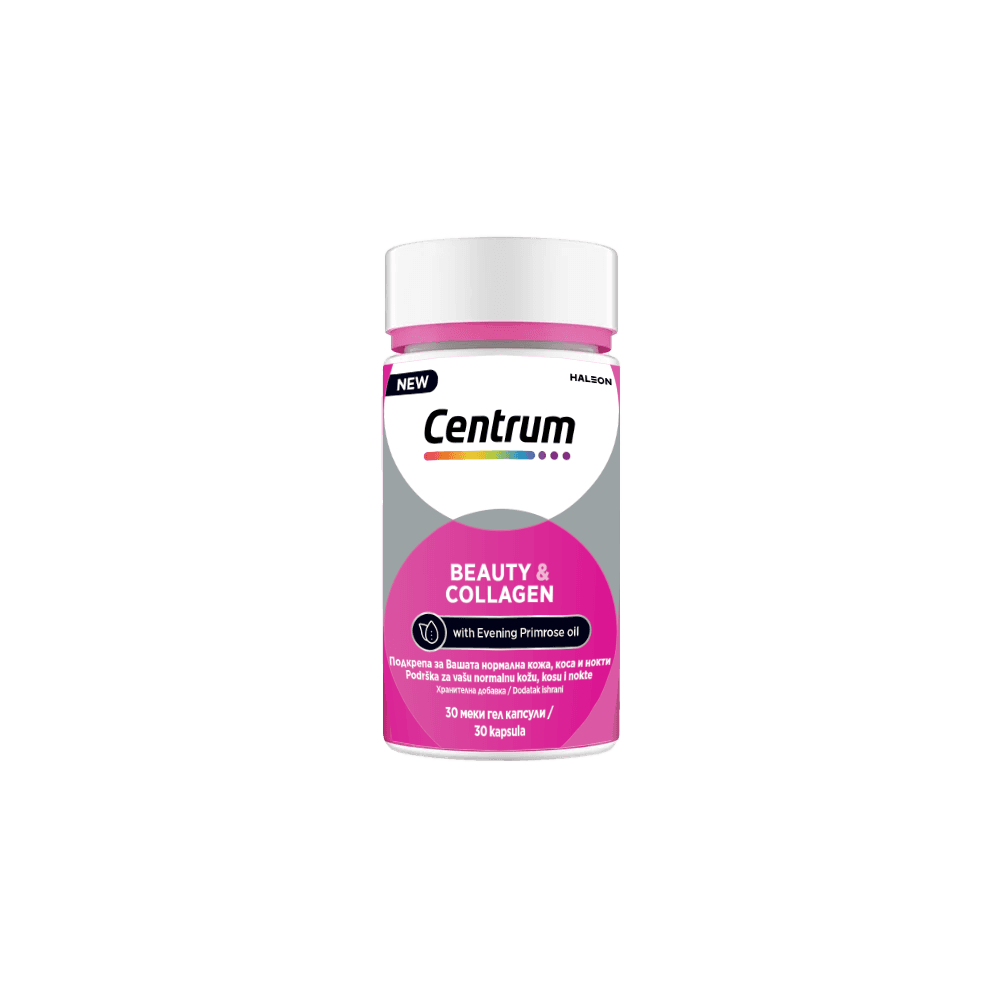 Centrum Beauty & Collagen, 30 mekih gel kapsula